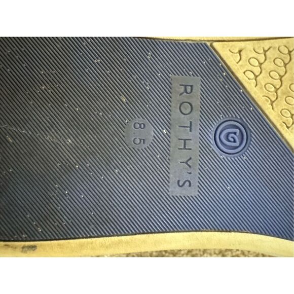 Rothy's The Sneaker Women’s 8.5 Slip On Woven Comfort Loafer Gray - Picture 7 of 7